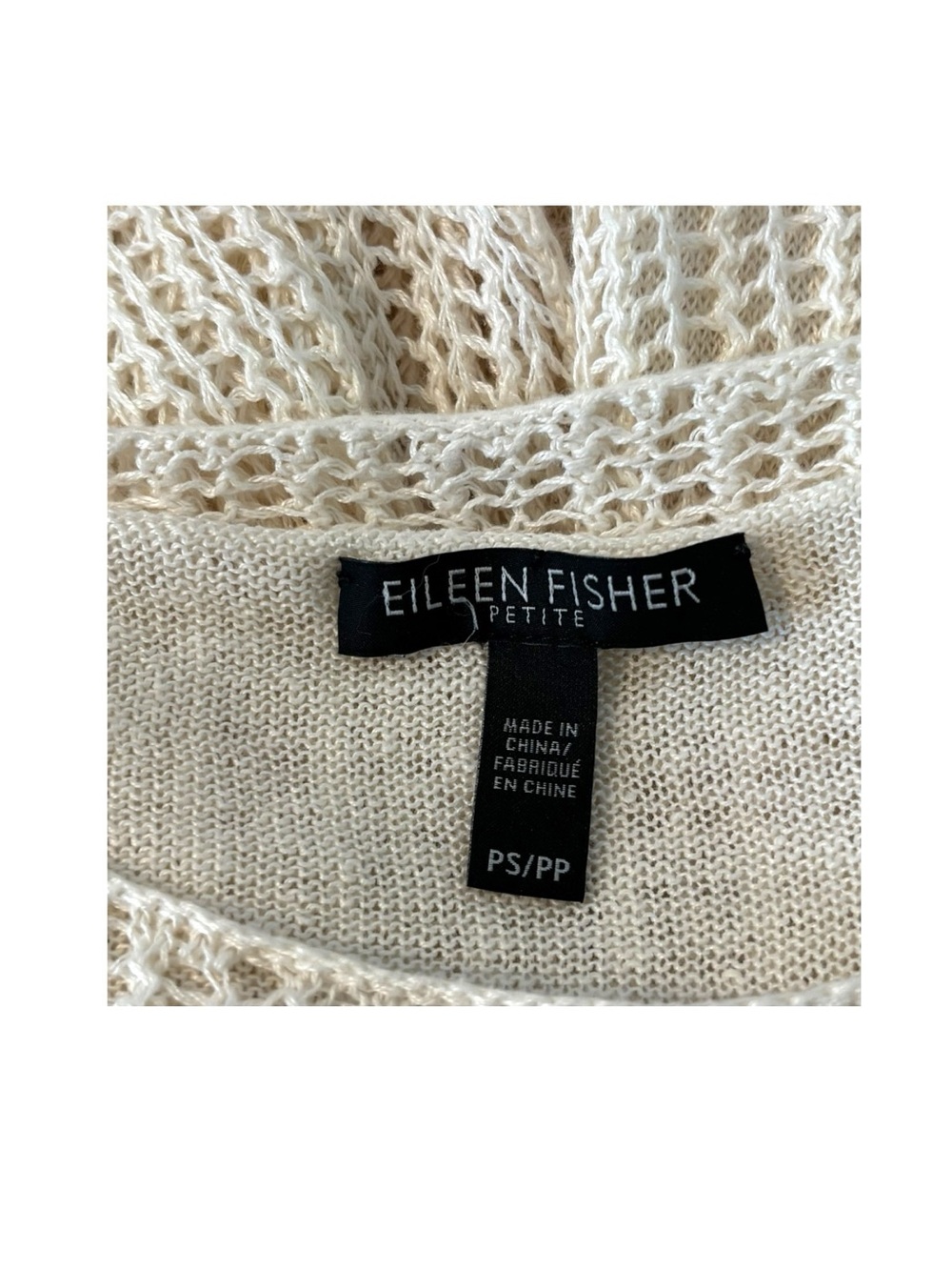 Eileen Fisher Layered Sweater - Picture 4 of 6